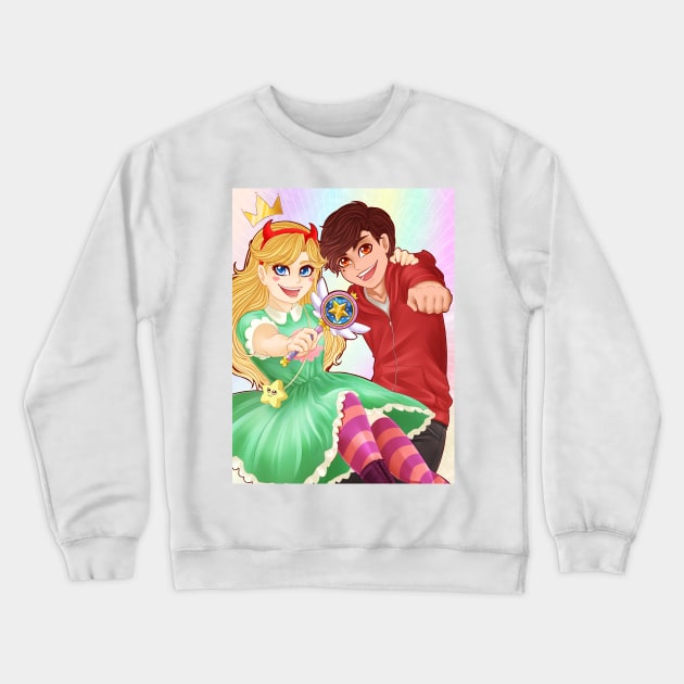 Star Loves Marco! Crewneck Sweatshirt by KeiIvory